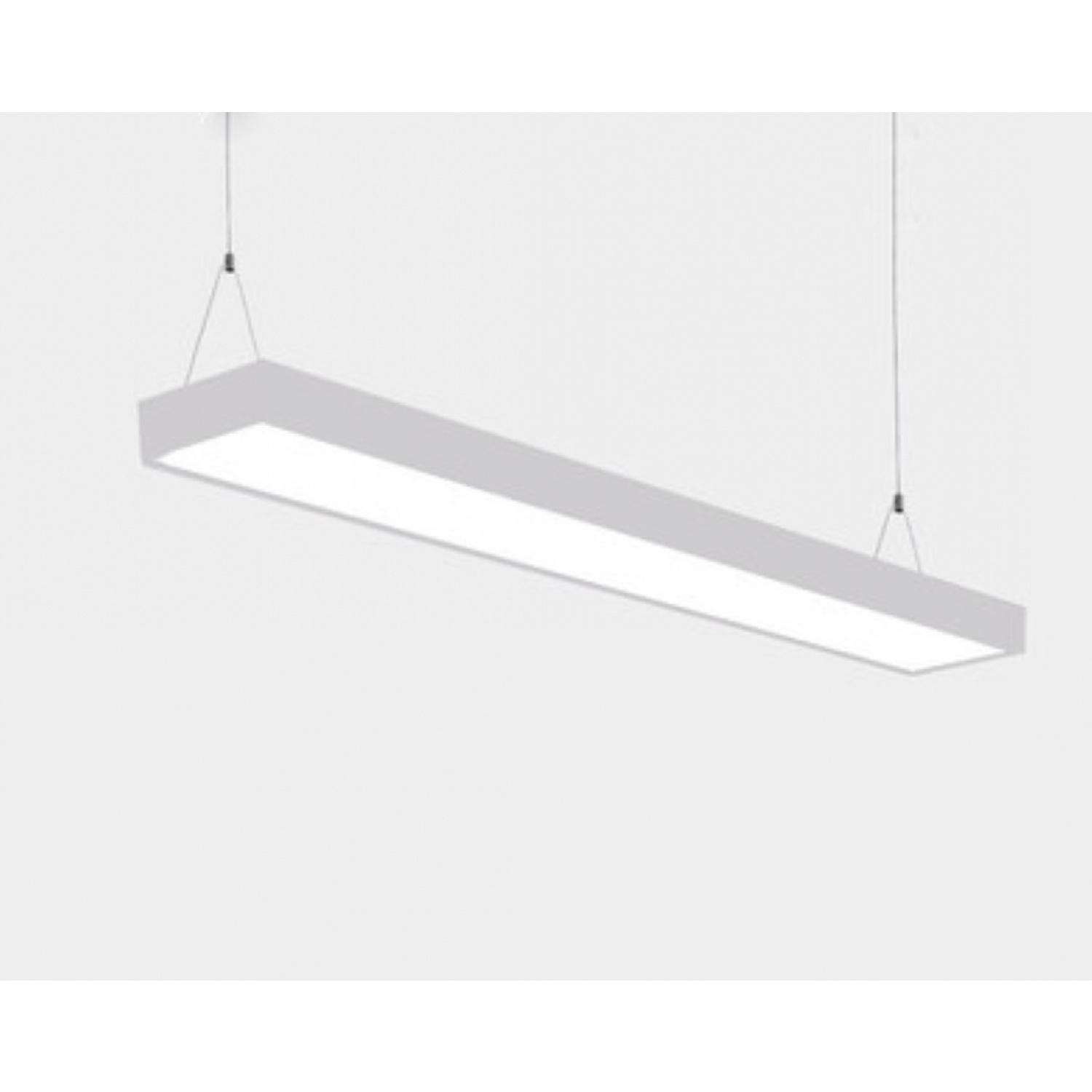 SYLLA โคมไฟแขวนเพดาน LED 48W I-Bar 48W RP883B-DL สีขาว