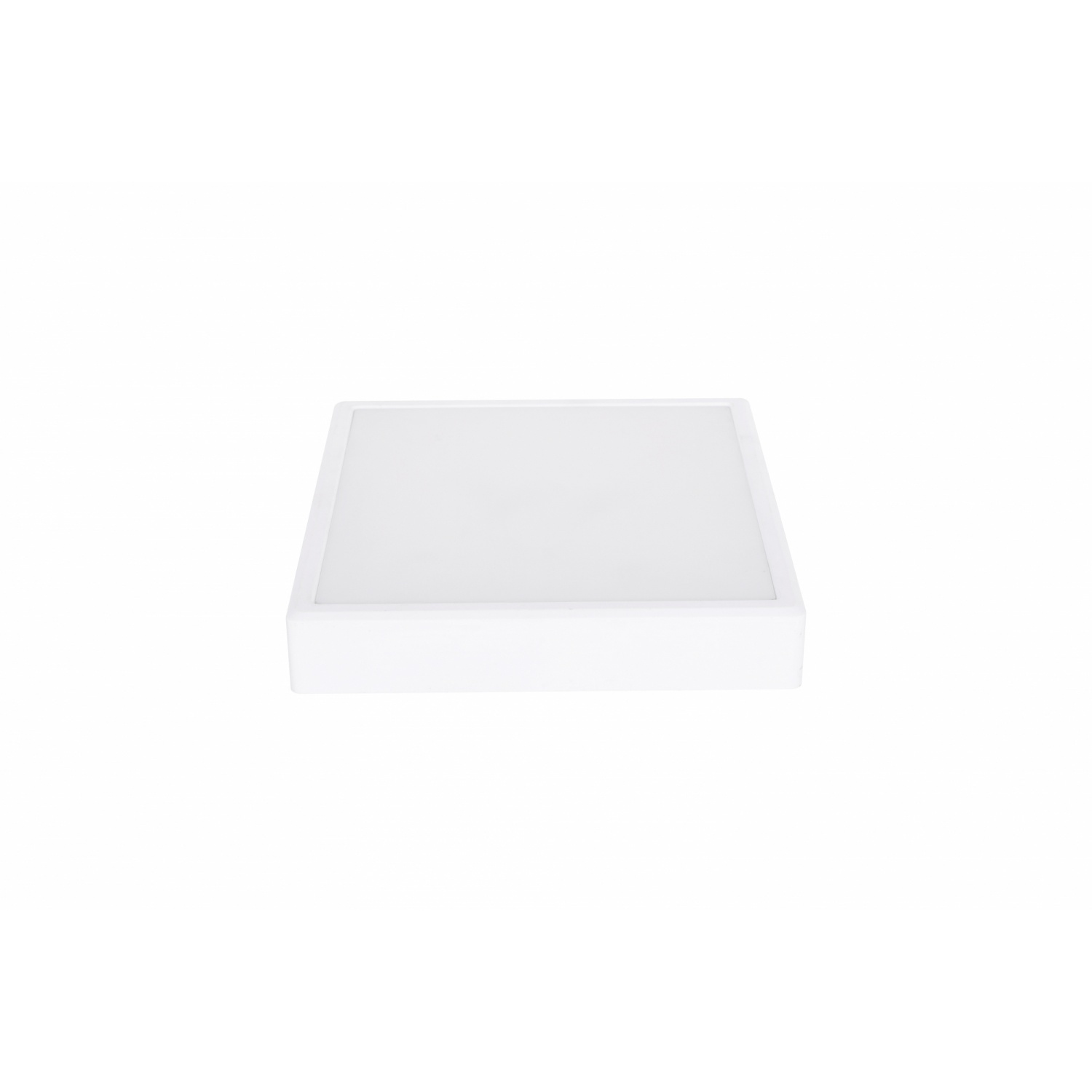 EILON โคมดาวน์ไลท์ LED แบบติดลอยหน้าเหลี่ยม 8นิ้ว 18W รุ่น EMTD-F18-3065 ปรับได้ 3 แสง สีขาว