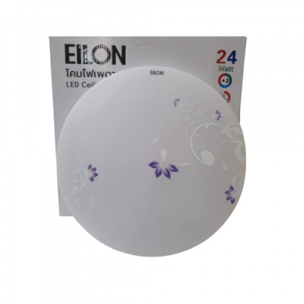 โคมไฟเพดานอะคริลิค รุ่นGJXD350P1-2*24W คูลไวท์ ELON