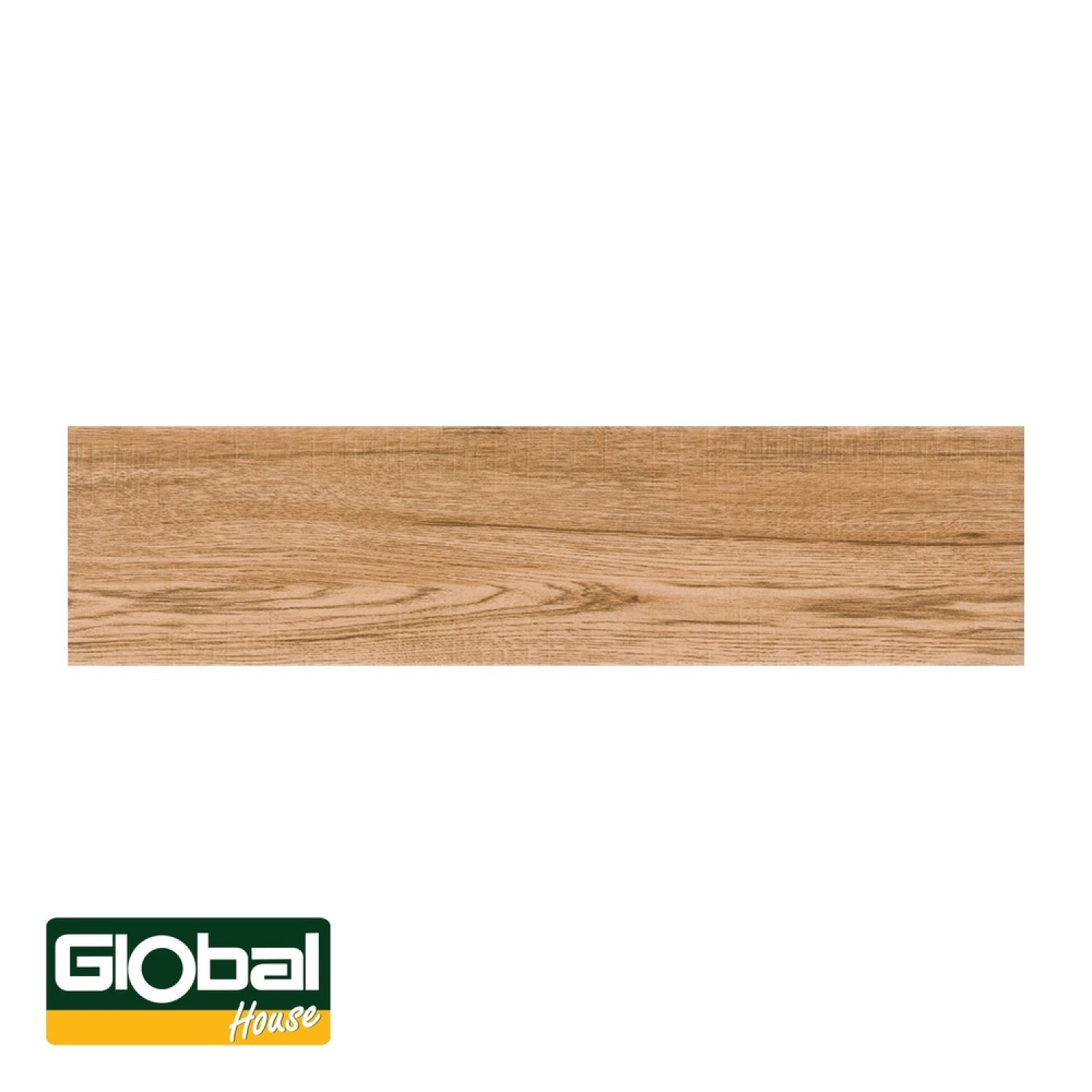 Marbella กระเบื้องเซรามิคปูพื้นลายไม้ 15x60x0.95ซม. รุ่น156508 สีเมเปิ้ล 1ตร.ม./กล่อง (11แแผ่น)
