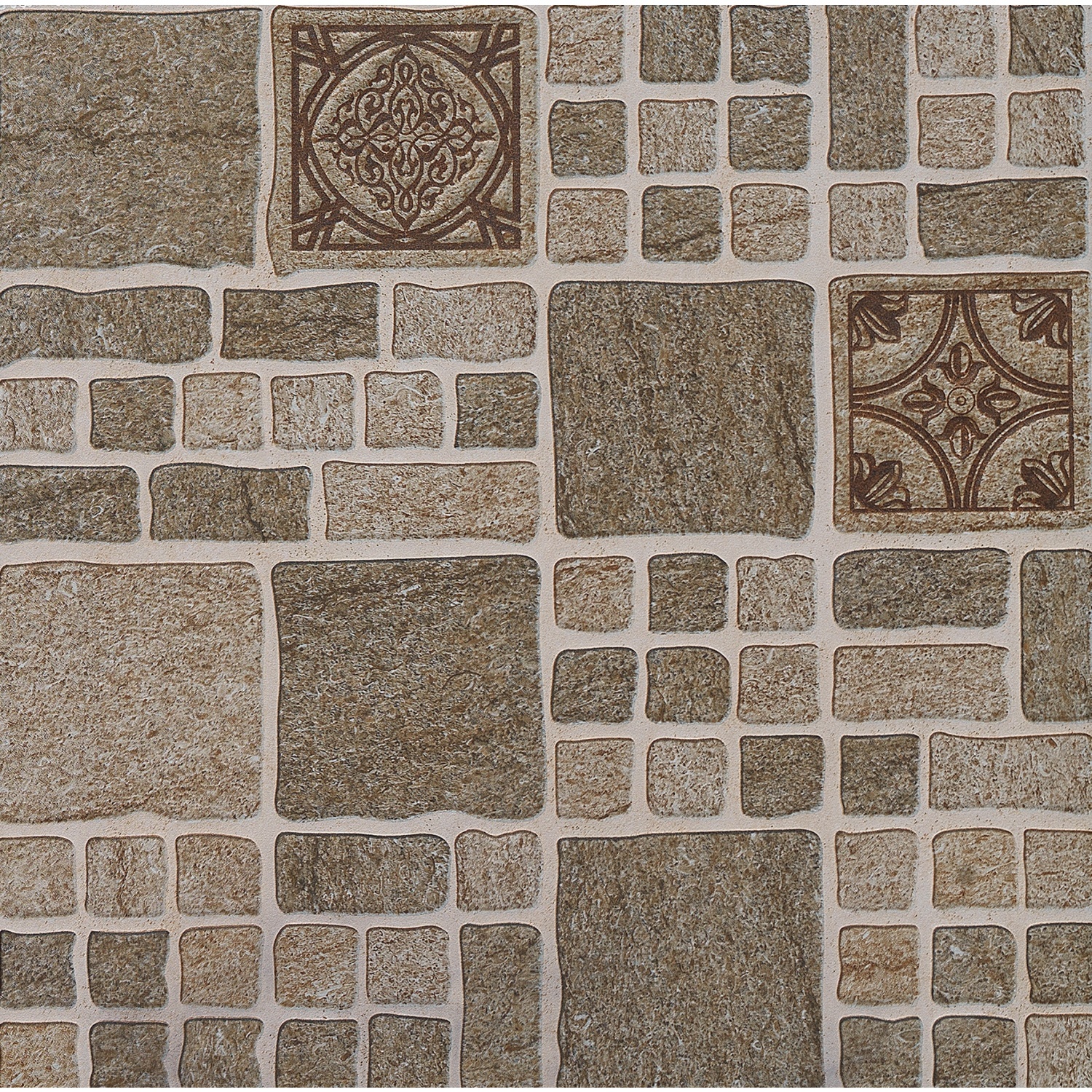 Marbella กระเบื้องเซรามิคปูพื้น 16x16 นิ้ว รุ่น ไดม่อน JMZ40217 Matt (12P)