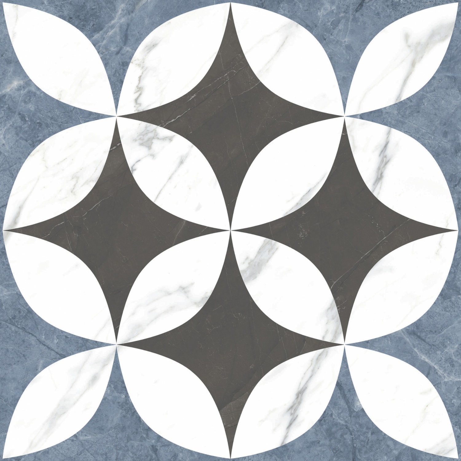 Marbella 60x60 กระเบื้องปูพื้น รุ่น สปริง HJ2131 (4P).A (Satin)