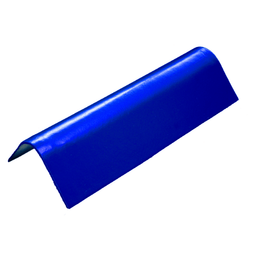 โอฬาร ครอบข้าง(สั้น) 90 องศา สีประกายสมุทร (ลูกโลก) ลอนเล็ก