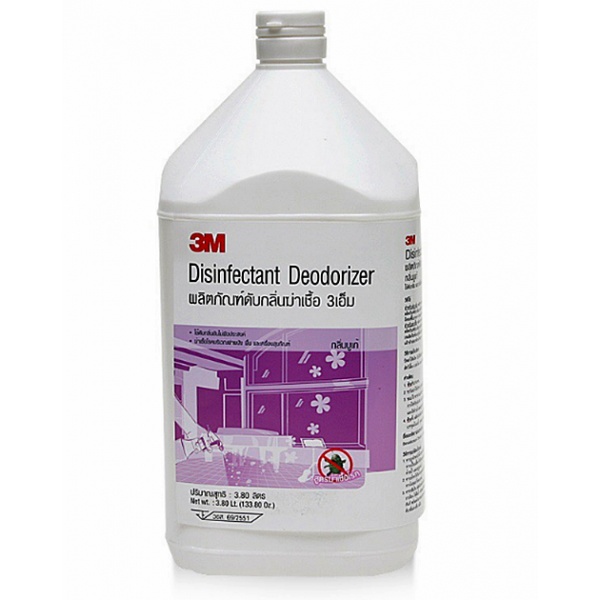 3M ผลิตภัณฑ์ดับกลิ่นฆ่าเชื้อ 3เอ็ม กลิ่นบูเก้ ขนาด 3.8 ลิตร -
