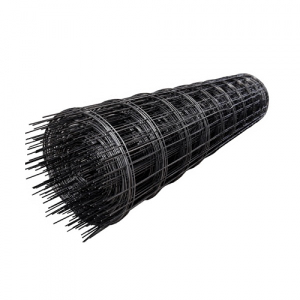 null ตะแกรงไวร์เมช 6 x 4 mm. 30 x 30 ขนาด 3.5 x 30 (ม้วน) สีดำ