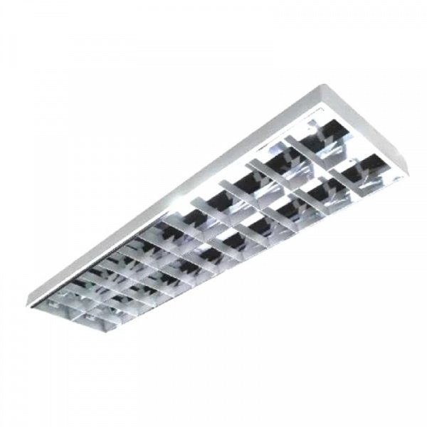 RACER โคมตะแกรงแบบติดลอย 2x36W ขนาด 30x120cm (โคมเปล่า)