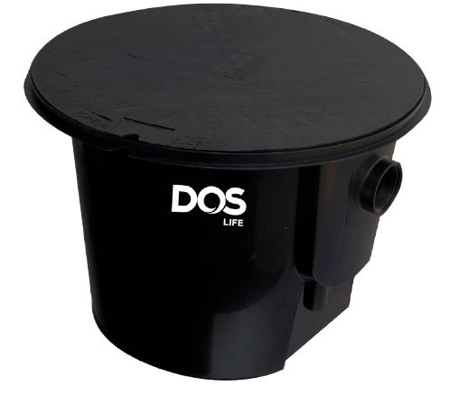 DOS ถังดักไขมันใต้ดิน 30L รุ่น G-TEK สีดำ