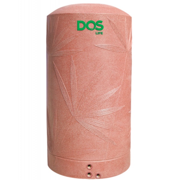 DOS ถังเก็บน้ำบนดิน NATURA NANO 2000L สีแดง