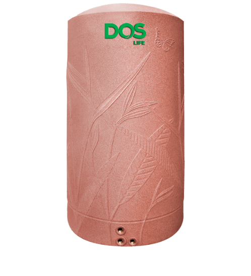 DOS ถังเก็บน้ำ 1000L PARADISE NANO สีแดง