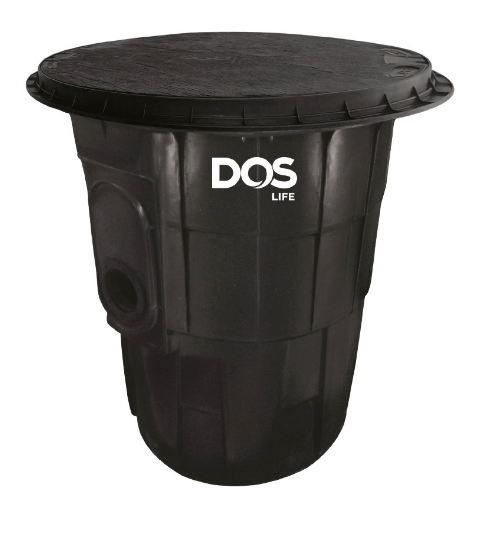 DOS ถังดักไขมันใต้ดิน G-TEK 40L ดำ