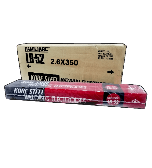 KOBE ลวดเชื่อมเหล็กเหนียวขนาด 2.6X350mm. รุ่น LB-52 E7016