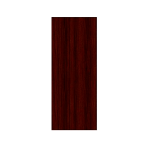LEOWOOD ประตูปิดผิวเมลามีน ขนาด 80x200ซม. Mahogany iDoor S5 (IP5038)