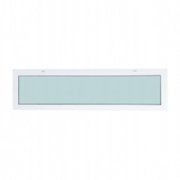 TRUSTAND (EZY WINDOW) หน้าต่างอะลูมิเนียมบานติดตาย 120x40ซม. Enzo สีขาว