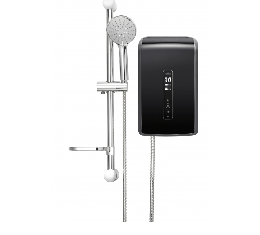 MEX เครื่องทำน้ำอุ่นขนาด 5100 วัตต์ รุ่น CRYSTAL 5E(NE) สีดำ