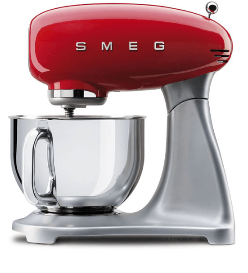 SMEG เครื่องผสมอาหาร ขนาด 800 วัตต์ SMF01RDEU สีแดง