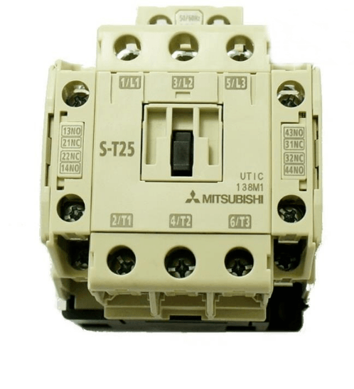MITSUBICHI คอนแทคเตอร์ 25A รุ่น ST25-220V สีขาว
