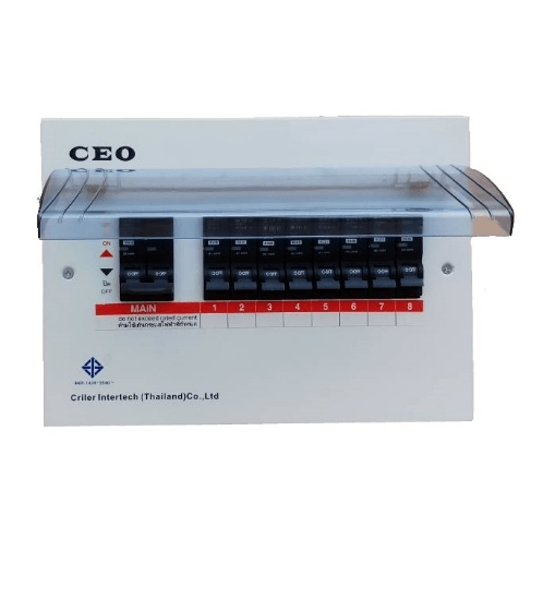 CEO ตู้สำเร็จรูปรุ่นอาเซียน(อเมริกา) 8 ช่อง 63A