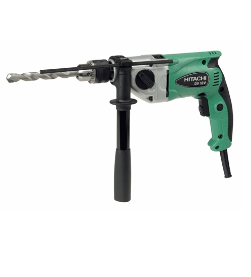 HITACHI สว่านเจาะกระแทก 790 วัตต์ DV18V เขียว