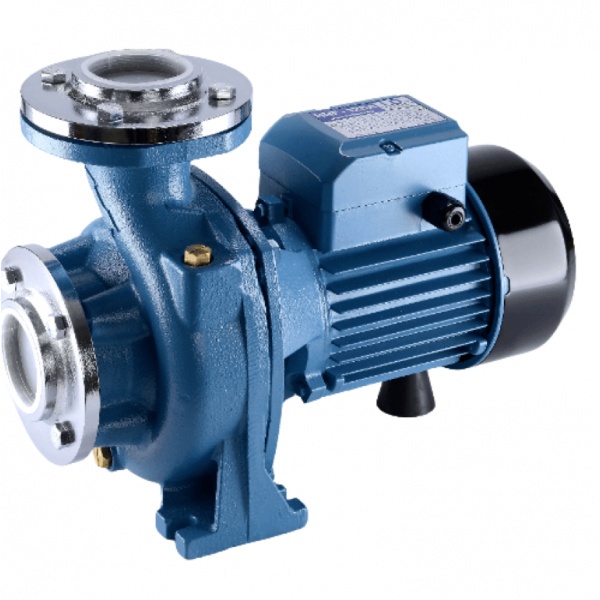 SAXON PUMPS ปั๊มหอยโข่ง SX-HNF-128A 1HP 2นิ้วx2นิ้ว สีน้ำเงิน