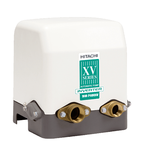 HITACHI ปั้มน้ำอัตโนมัติ อินเวทเตอร์ ขนาด 400 วัตต์ WMP400XV สีเทา