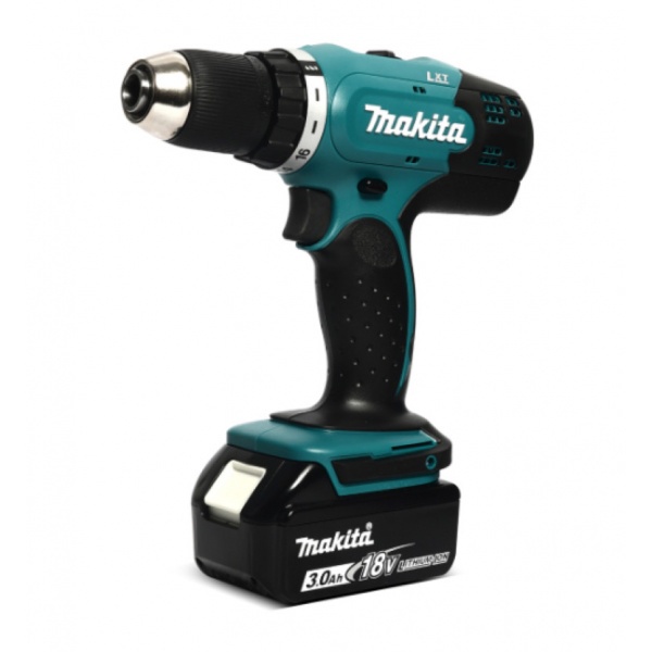 MAKITA สว่านไขควง 18V*3A+ACC 101 PCS DDF453FX13 สีฟ้า