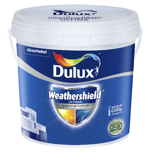 Dulux ดูลักซ์เวเธ่อร์ชีลด์อัลติม่า(กึ่งเงา) เบส B 3L Weathershield Ultima (Semi-Gloss)