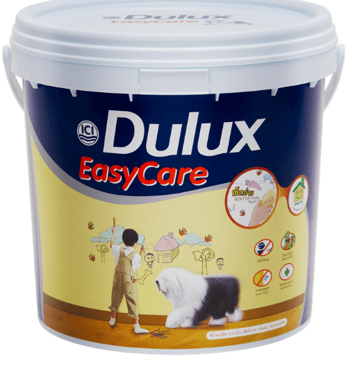 Dulux ดูลักซ์ อีซี่แคร์ กึ่งเงา เบส B EasyCare ขาว