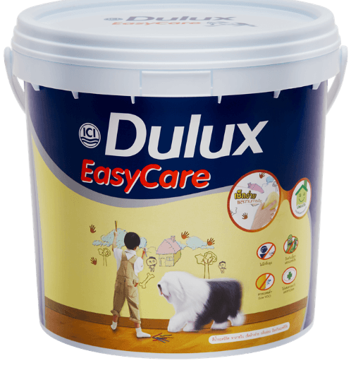 Dulux ดูลักซ์ อีซี่แคร์ กึ่งเงา เบส D EasyCare ขาว