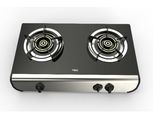 TEKA เตาแก๊สแบบตั้งโต๊ะกระจก 2 หัวเตา FGG 220