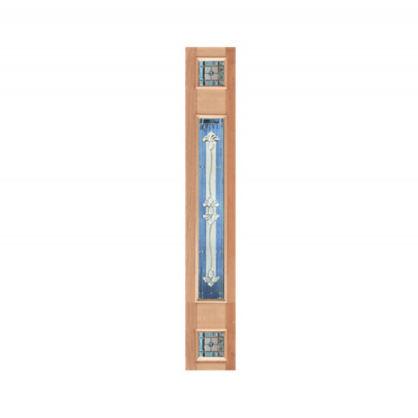 MAZTERDOOR ประตูไม้จาปาร์การ์ ขนาด 40x265 cm. Jasmine-09 upper side