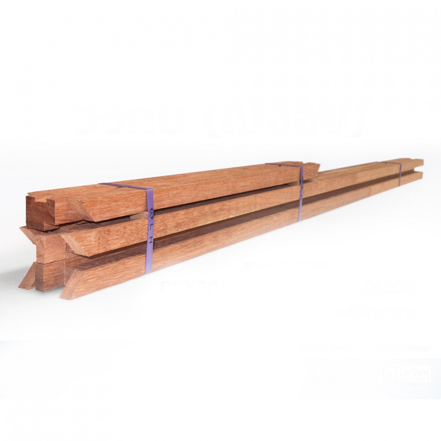 MAZTERDOORS วงกบประตูไม้ ไม้เนื้อแข็ง 70x200ซม.