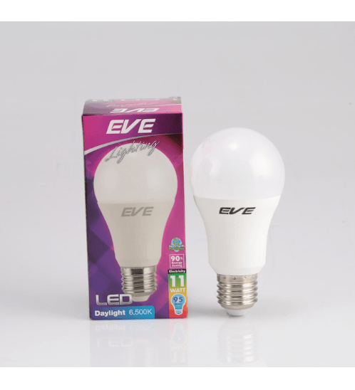 EVE หลอดไฟ LED E27 A60 E27 11W แสงเดย์ไลท์