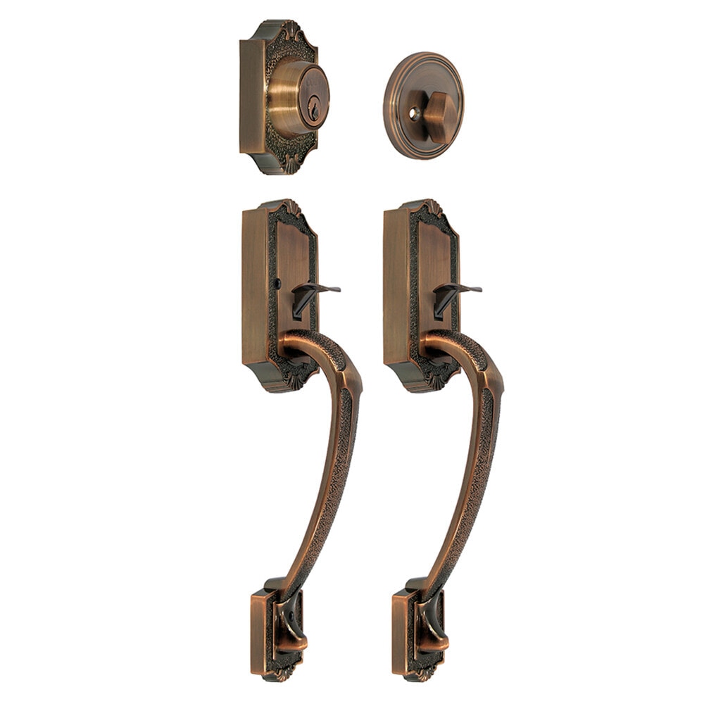 ชุดมือจับประตูใหญ่ COLT#6037 AC (Double Handle)