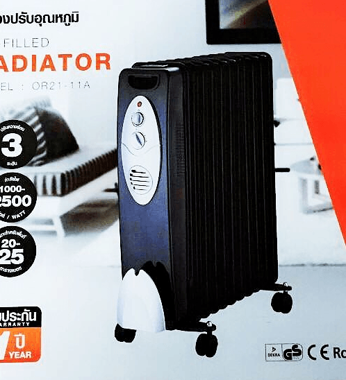 SOLAR เครื่องปรับอุณหภูมิ OR21-11A สีดำ
