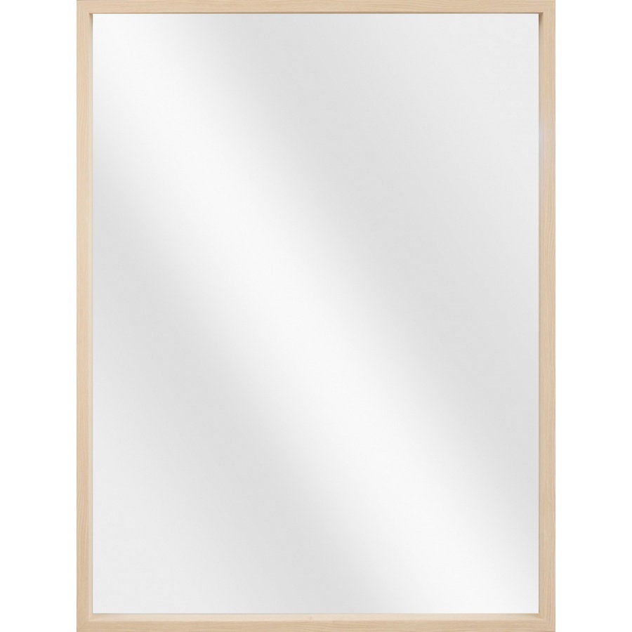 Nice กระจกมีกรอบ รุ่น วินดี้ X1666040T ขนาด 60x80 ซม. สีไม้