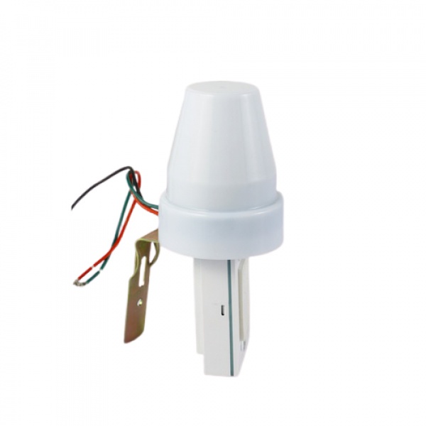 V.E.G. เซ็นเซอร์แสงแดด 10A ST302 สีขาว