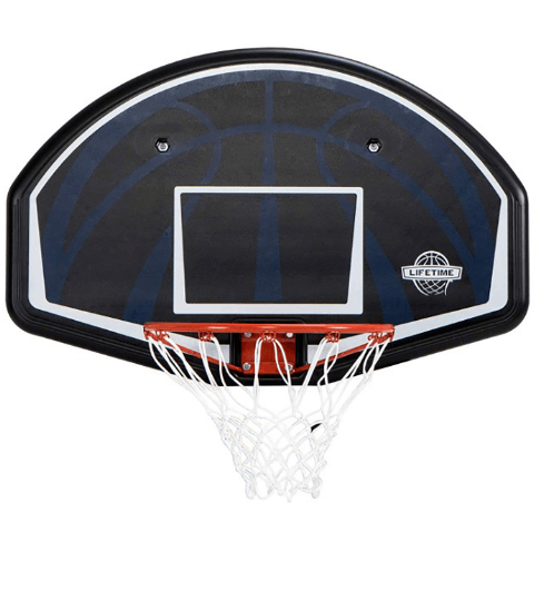4TEM แป้นบาสเกตบอลติดผนัง LIFE TIME รุ่น 90065 ขนาด 44นิ้ว สีดำ