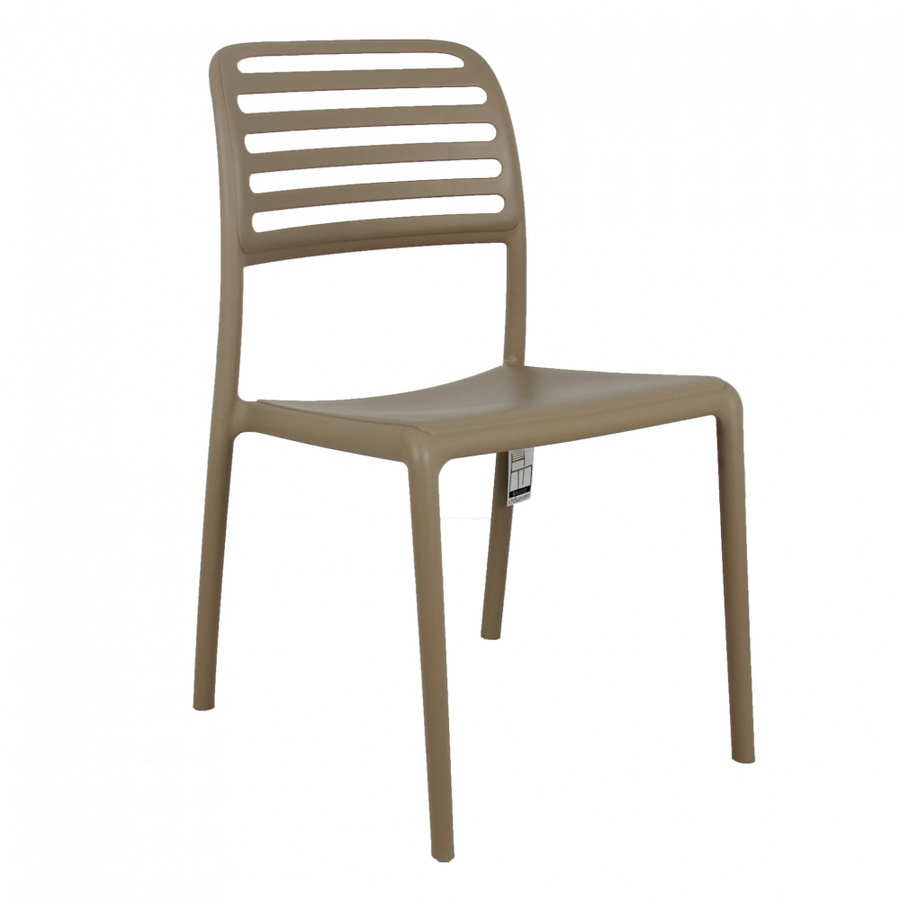 Pulito เก้าอี้พลาสติก PP-695-2-GR03 ขนาด 57x48.7x86ซม.สีเบจ