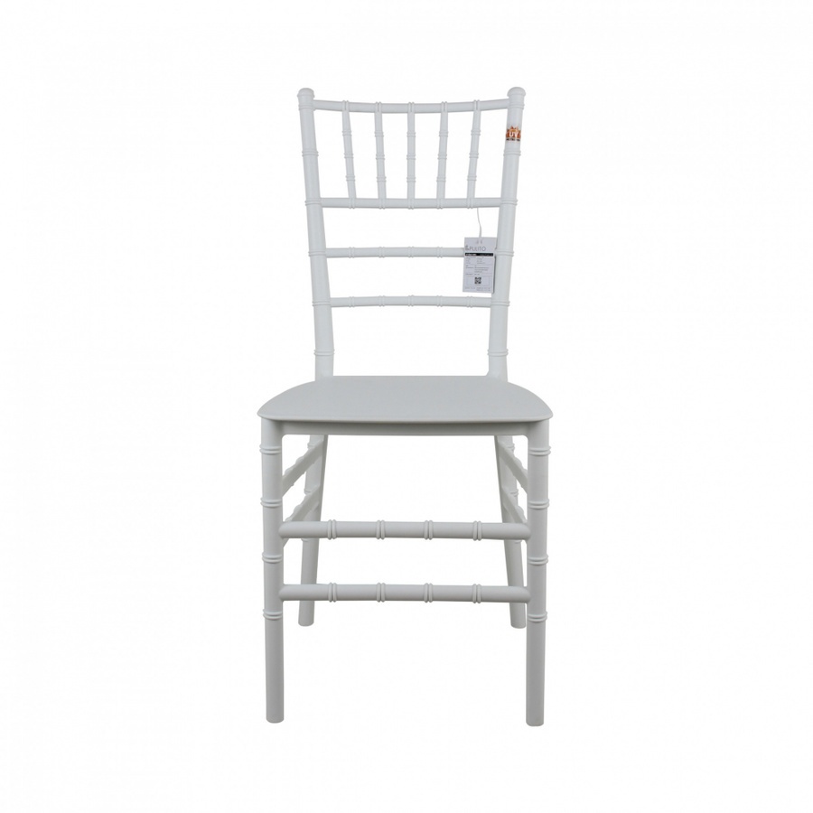 Pulito เก้าอี้พลาสติก ขนาด 48.2x41x89.5ซม. PP-718-W02 สีขาว