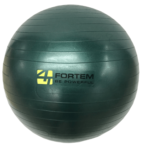 FORTEM ลูกบอลโยคะ 75 ซม. ARK-AB-75GN สีเขียว พร้อมที่สูบลม 