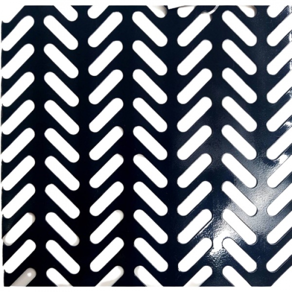 ปืนใหญ่ ตะแกรงเหล็กตกแต่ง ขนาด 100x200cm STDC001 สีดำ