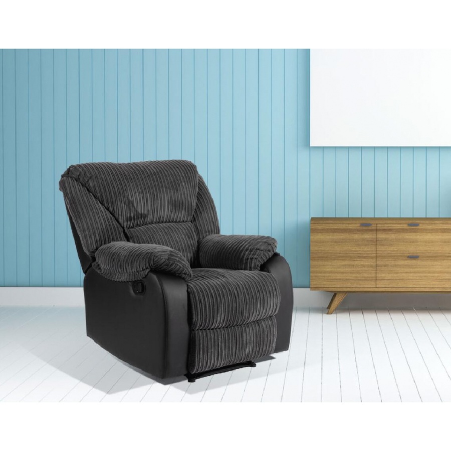 เก้าอี้พักผ่อน PULITO VALLENAR BLACK สีดำ