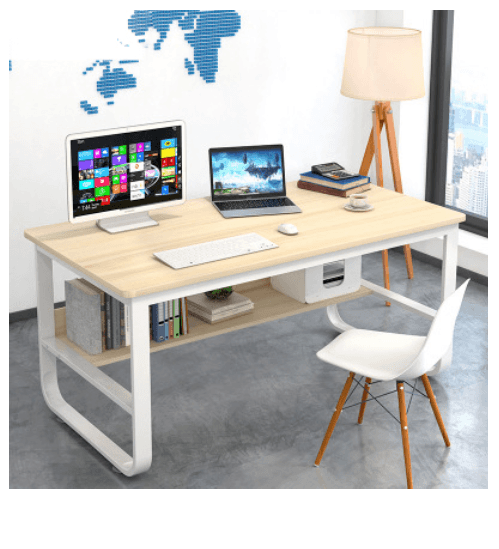 SMITH โต๊ะทำงาน รุ่น HD003 ขนาด 60x120x73ซม. สีไวท์เมเปิล
