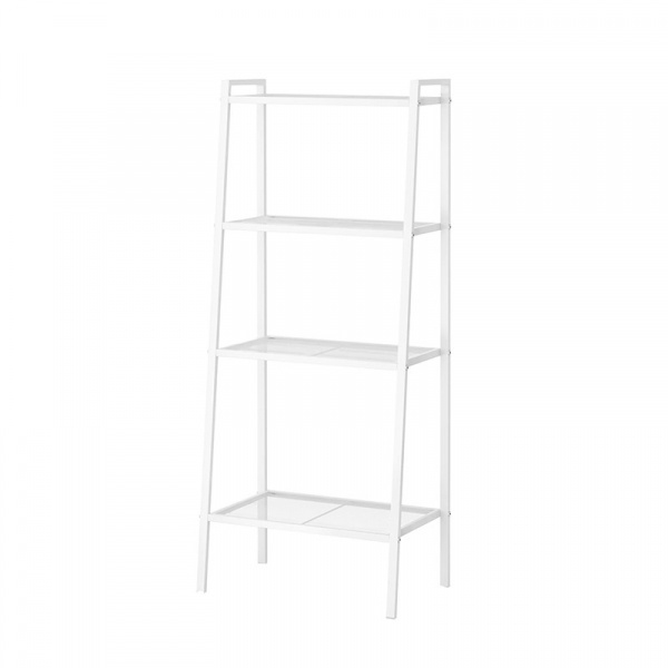 DELICATO ชั้นวางของ 4 ชั้น LX01-WT 35.4x59x147ซม. สีขาว