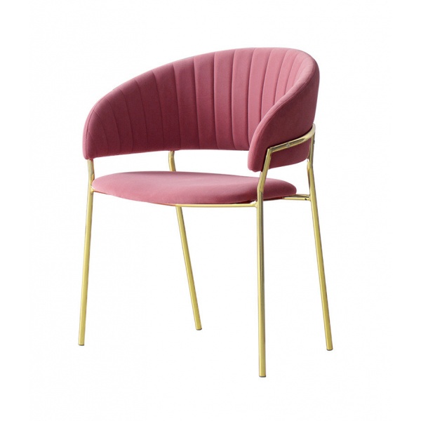 Pulito  เก้าอี้ 51×56×81cm  SVC-0125 สีชมพู