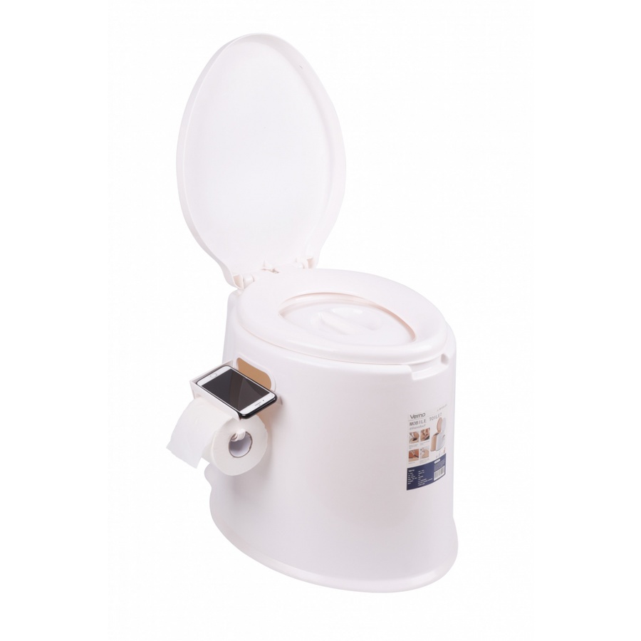 VERNO ชักโครกเคลื่อนที่ BXY026-WH สีขาว