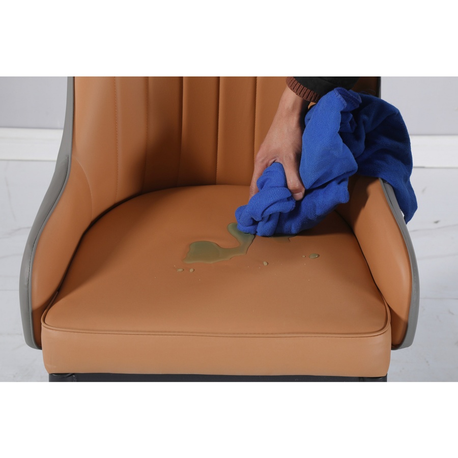 Pulito เก้าอี้รับประทานอาหาร รุ่น Radiata ขนาด 44x46x89 ซม. สีน้ำตาล-เทา