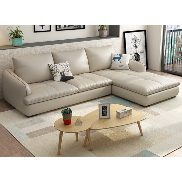 Pulito โซฟา VALERIAN PU 77.50x160x75 ซม. BJS909 สีเบจ
