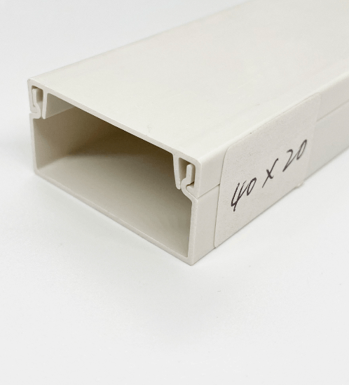 VEG รางทรังกิ้ง รุ่น A-4020-2MW สีขาวยาว 2 เมตร A-4020-2MW
