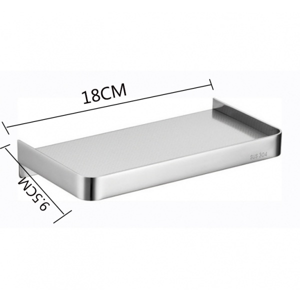 VERNO ที่วางสบู่สแตนเลส304ติดผนัง PQS-H7-304s